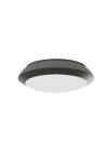 it-Lighting Champlain 1xE27 Outdoor Ceiling Light Anthracite D:90x285x285mm (80300844)