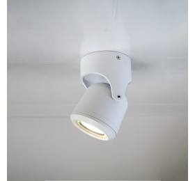 it-Lighting Crescent 1xGU10 Outdoor Spot White D:90x90x130mm (80206024)