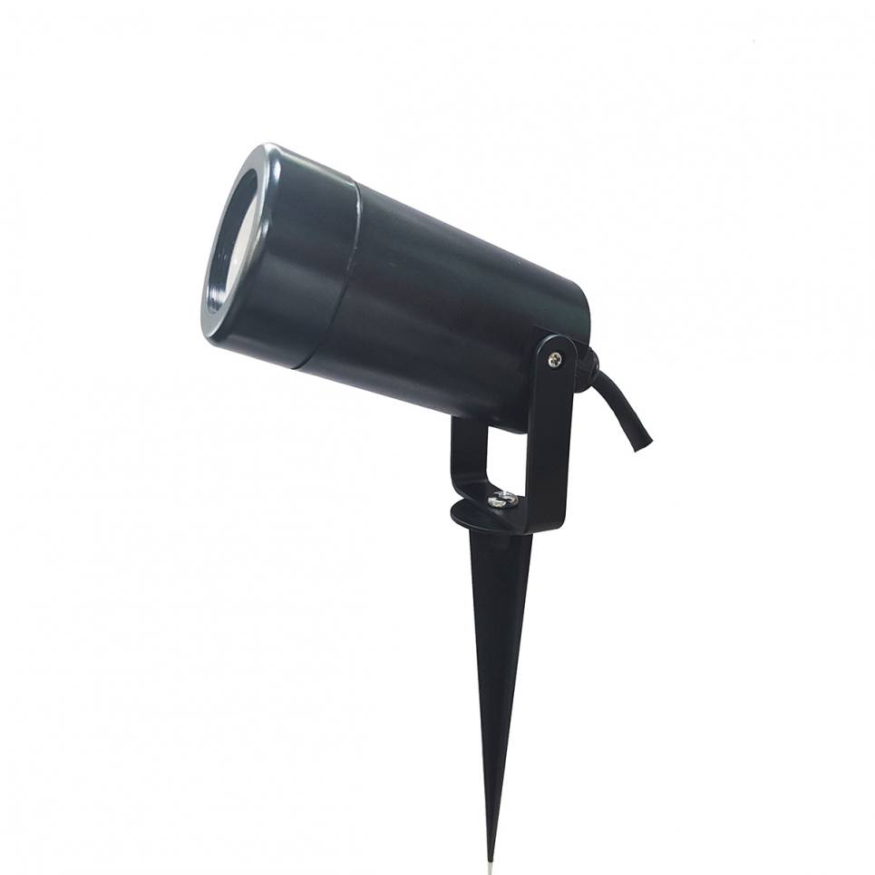 it-Lighting Erling 1xGU10 Outdoor Spike Light Black D:62x140x250mm (80600314)