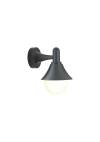 it-Lighting Rabun 1xE27 Outdoor Wall Lamp Black D:24.5cmx23.5cm (80202514)