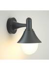 it-Lighting Rabun 1xE27 Outdoor Wall Lamp Black D:24.5cmx23.5cm (80202514)