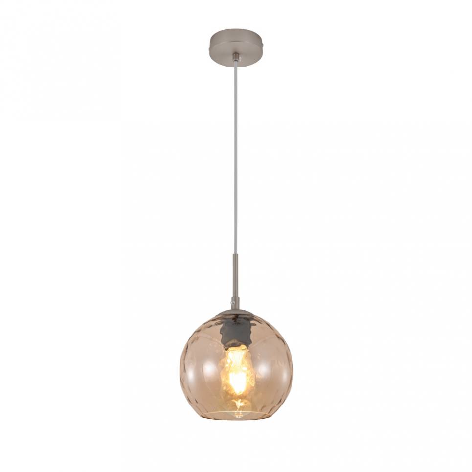 InLight Κρεμαστό φωτιστικό από μελί γυαλί 1XE27 D:18cm (4039-B-Amber)