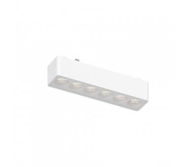 InLight Φωτιστικό LED 6W 3000K για Ultra-Thin μαγνητική ράγα σε λευκή απόχρωση D:12,2cmX2,4cm (T02801-WH)