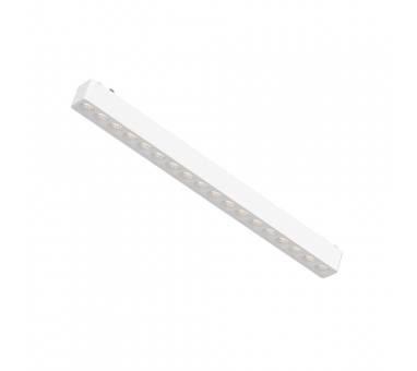 InLight Φωτιστικό LED 18W 3000K για Ultra-Thin μαγνητική ράγα σε λευκή απόχρωση D:33,8cmX2,4cm (T02901-WH)