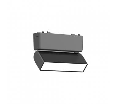 InLight Φωτιστικό LED 5W 3CCT για Ultra-Thin μαγνητική ράγα σε μαύρη απόχρωση (by tuya and zigbee) D:12,8cmX8cm (T04905-BL)	