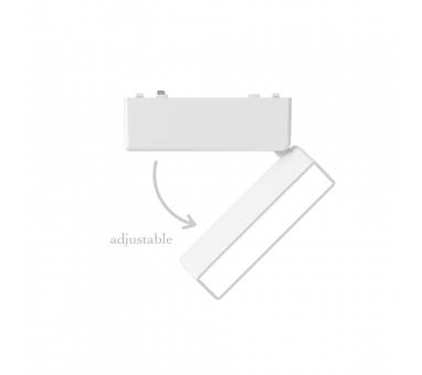 InLight Φωτιστικό LED 5W 3CCT για Ultra-Thin μαγνητική ράγα σε λευκή απόχρωση (by tuya and zigbee) D:12,8cmX8cm (T04905-WH)