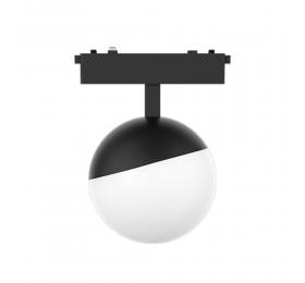 InLight Φωτιστικό LED 6W 3CCT για Ultra-Thin μαγνητική ράγα σε μαύρη απόχρωση (by tuya and zigbee) D:10cmX10cm (T05305-BL)