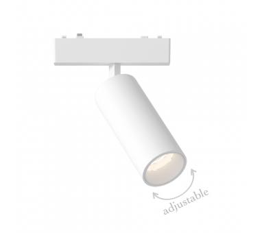 InLight Φωτιστικό LED 9W 3CCT για Ultra-Thin μαγνητική ράγα σε λευκή απόχρωση (by tuya and zigbee) D:16cmX4,5cm (T05105-WH)