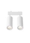InLight Φωτιστικό LED 2x9W 3CCT για Ultra-Thin μαγνητική ράγα σε λευκή απόχρωση D:16cmX4,4cm (T05205-WH)