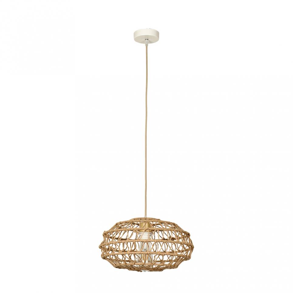 InLight Κρεμαστό Φωτιστικό από σχοινί 1xE27 D:35cm (4041-C)