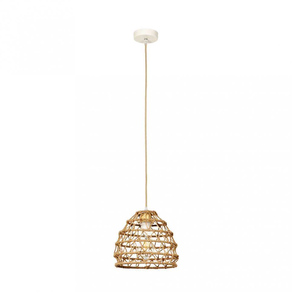 InLight Κρεμαστό Φωτιστικό από σχοινί 1xE27 D:25cm (4047-B)