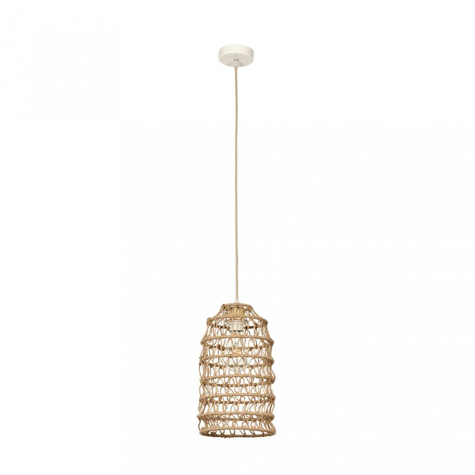 InLight Κρεμαστό Φωτιστικό από σχοινί 1xE27 D:20cm (4048-C)