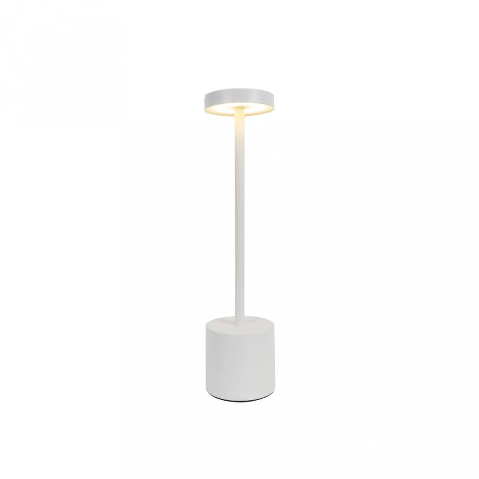 InLight Επιτραπέζιο επαναφορτιζόμενο φωτιστικό 3000K σε λευκή απόχρωση (3035-White)