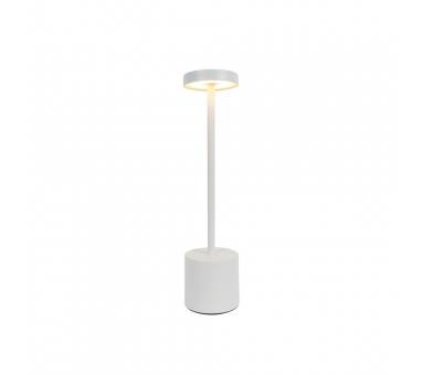 InLight Επιτραπέζιο επαναφορτιζόμενο φωτιστικό 3000K σε λευκή απόχρωση (3035-White)