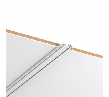 InLight Ultra-Thin μαγνητική ράγα σε λευκή απόχρωση D:1m (TR007-WH)