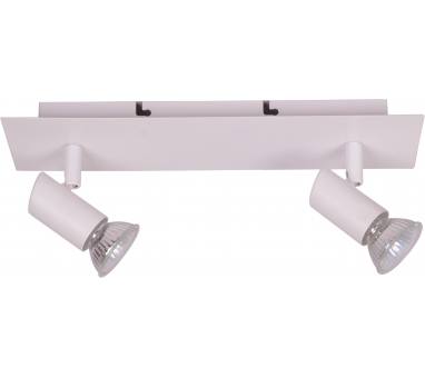 InLight Επιτοίχιο σποτ από μέταλλο σε λευκή απόχρωση 2XGU10 D:25cm (9078-2Φ-Λευκό)