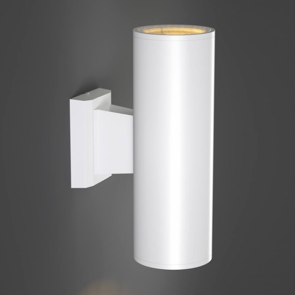 InLight Winnipeg 2xΕ27 Outdoor Up-Down Wall Lamp White D:15.3cmx26cm (80203424)