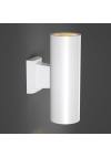 InLight Winnipeg 2xΕ27 Outdoor Up-Down Wall Lamp White D:15.3cmx26cm (80203424)