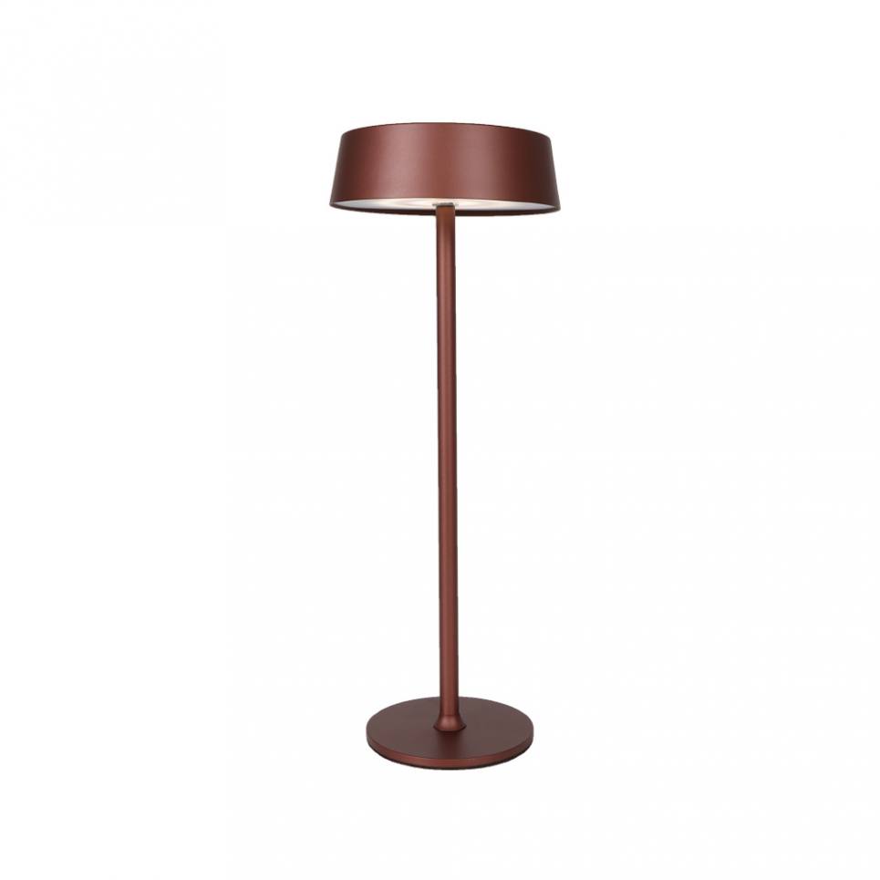 InLight Επιτραπέζιο επαναφορτιζόμενο φωτιστικό 3CCT σε καφέ απόχρωση (3030-Brown)