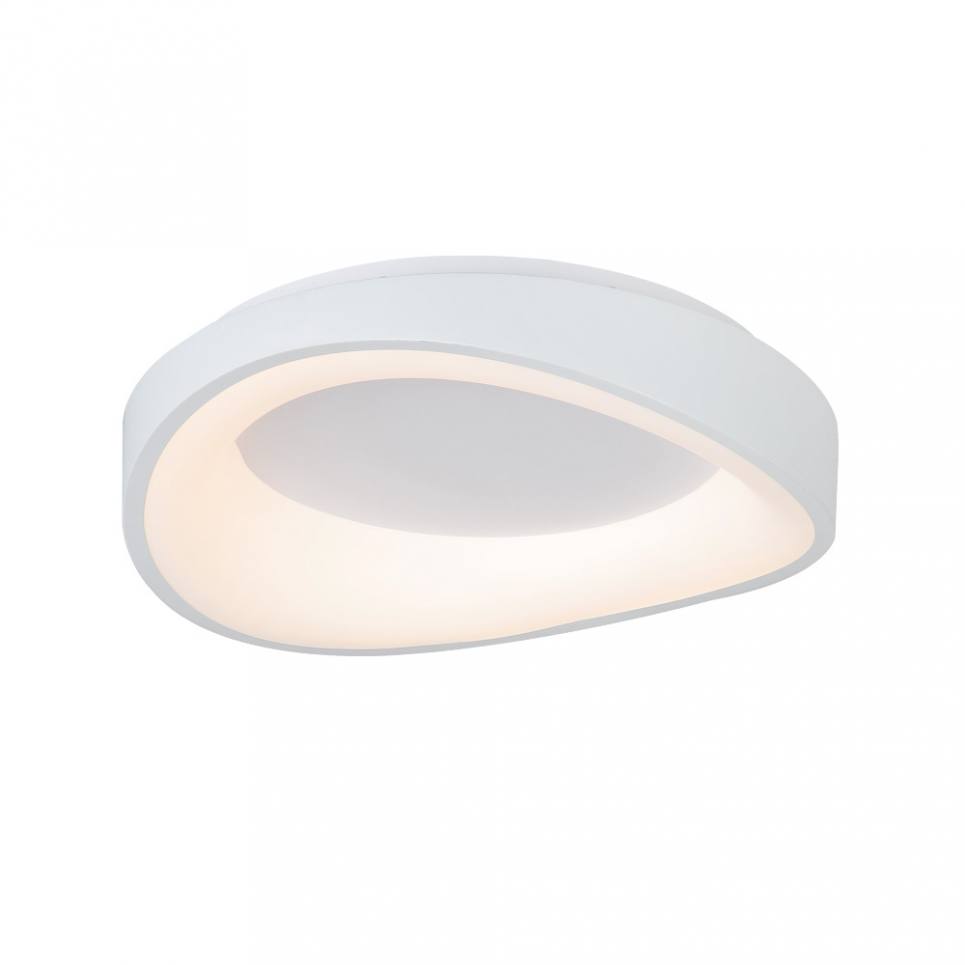 InLight Πλαφονιέρα οροφής LED 72W 3CCT από λευκό μέταλλο και ακρυλικό D:45cm (42033-White)