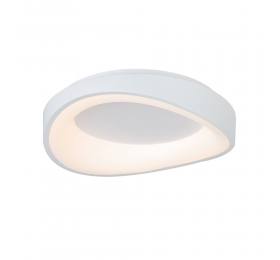 InLight Πλαφονιέρα οροφής LED 72W 3CCT από λευκό μέταλλο και ακρυλικό D:45cm (42033-White)