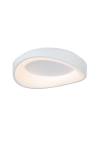 InLight Πλαφονιέρα οροφής LED 72W 3CCT από λευκό μέταλλο και ακρυλικό D:45cm (42033-White)
