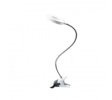InLight Φωτιστικό LED 7W 3CCT (by switch) με κλίπ σε λευκό χρώμα D:38cm (3044-WH)