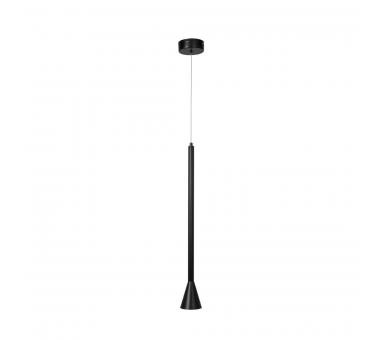 InLight Κρεμαστό φωτιστικό LED 7W 3000K σε μαύρη απόχρωση D:60cm (4051-BL)