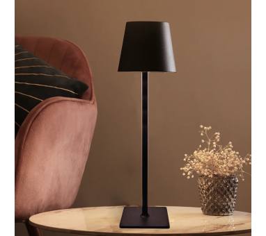 InLight Επιτραπέζιο επαναφορτιζόμενο φωτιστικό 3000K σε μαύρη απόχρωση (3056-Black)