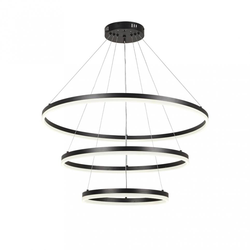 InLight Κρεμαστό φωτιστικό LED 100W 3CCT (by switch on base) 6095-A-Black