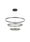 InLight Κρεμαστό φωτιστικό LED 100W 3CCT (by switch on base) 6095-A-Black