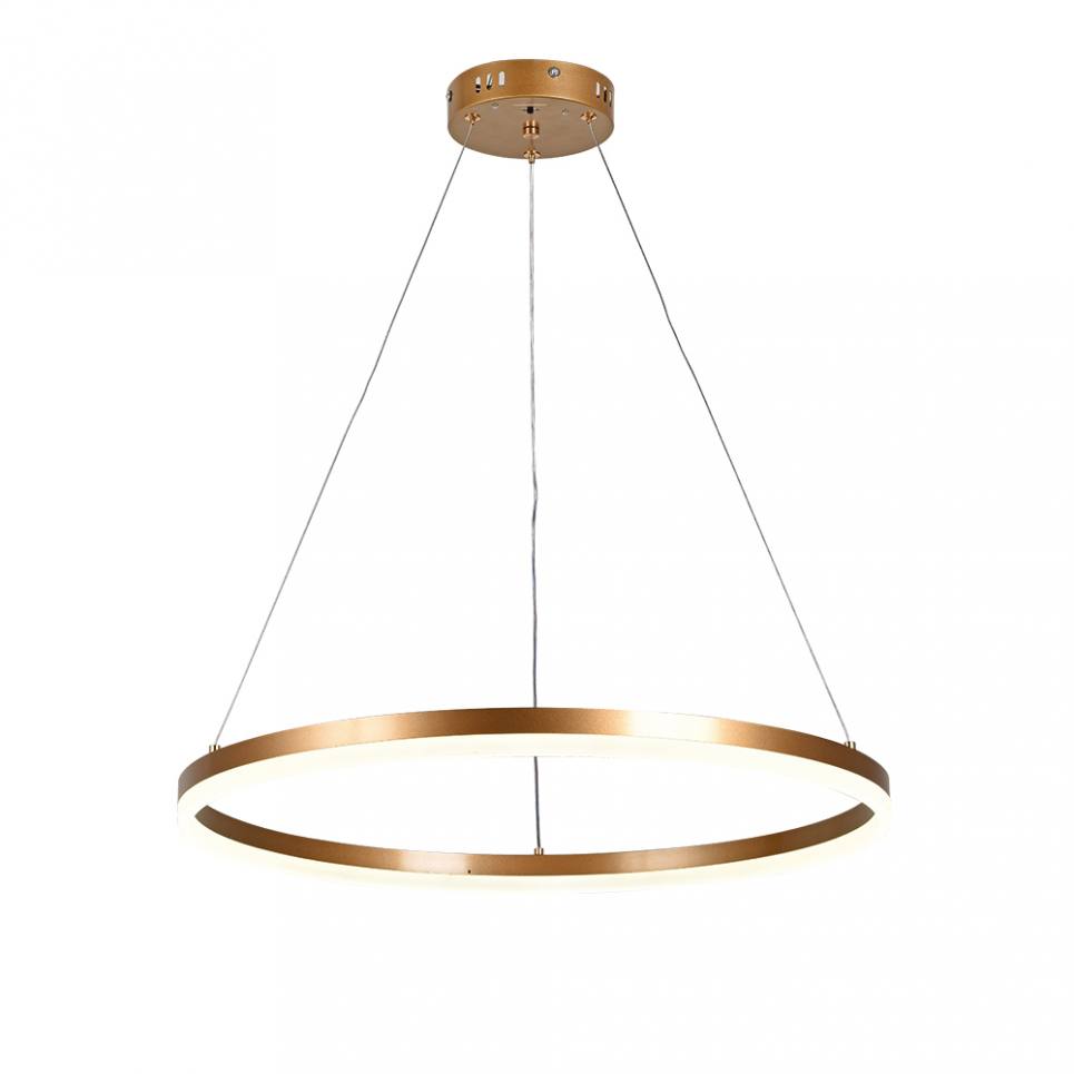 InLight Κρεμαστό φωτιστικό LED 45W 3CCT (by switch on base) 6095-C-Golden