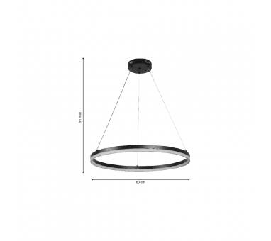 InLight Κρεμαστό φωτιστικό LED 45W 3CCT (by switch on base) 6095-C-Golden