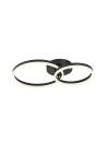 InLight Κρεμαστό φωτιστικό LED 45W 3CCT (by switch on base) 6094-B-Black