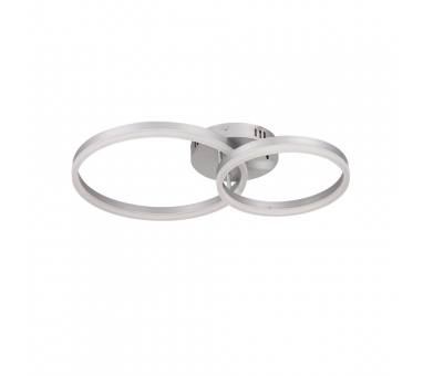 InLight Κρεμαστό φωτιστικό LED 45W 3CCT (by switch on base) 6094-B-Silver