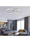InLight Κρεμαστό φωτιστικό LED 45W 3CCT (by switch on base) 6094-B-Silver