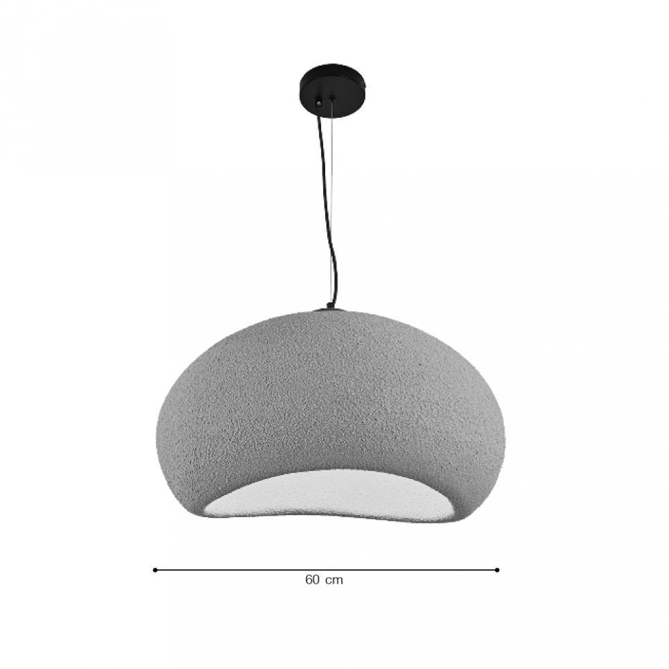 InLight Κρεμαστό φωτιστικό από Fiberglass 1XE27 D:30cm (4053-A)