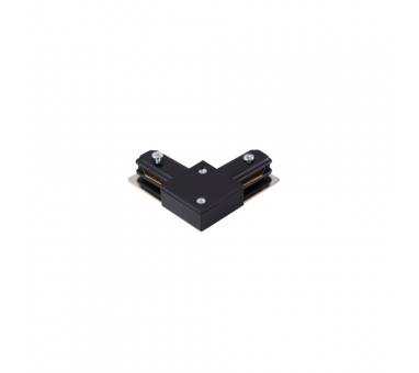 InLight Σύνδεσμος L  Μαύρος Μονοφασικής Ράγας (TC1-029-BL)