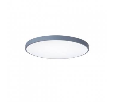 InLight Πλαφονιέρα οροφής LED 24W 3CCT (by switch on base) από γκρι μέταλλο και ακρυλικό D:30cm (42035-D-Gray)