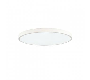 InLight Πλαφονιέρα οροφής LED 24W 3CCT (by switch on base) από λευκό μέταλλο και ακρυλικό D:30cm (42035-D-White)