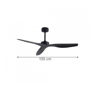 it-Lighting Trent - 3CCT Fan Light in Black Color (102000625)