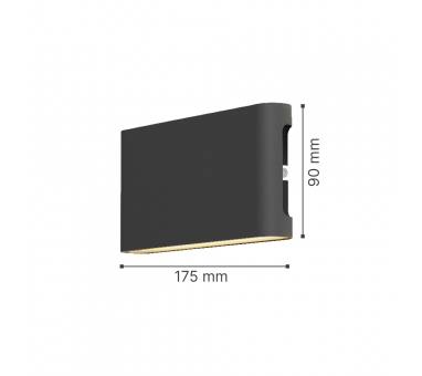 it-Lighting Niskey - LED 14W 3CCT Up and Down Wall Light in White Color (80204130)