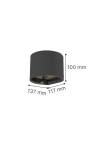 it-Lighting Flathead LED 6W 3CCT Outdoor Wall Lamp in White Color (80203540)