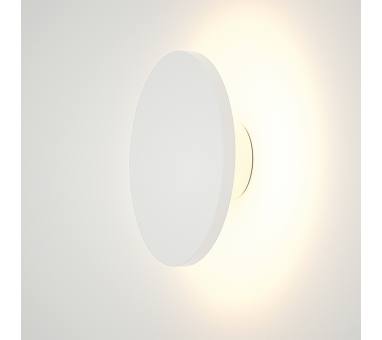 it-Lighting Geneva LED 8W 3CCT Outdoor Wall Lamp White D:17cmx5.5cm (80201120)