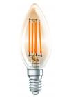 JUST LED JUSTLed-LED Filament Ε14/C35/6W/3000K/660Lm/AMBER DIM (B144506301)