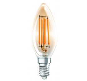 JUST LED JUSTLed-LED Filament Ε14/C35/6W/4000K/660Lm/AMBER DIM (B143506401)