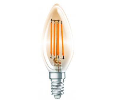 JUST LED JUSTLed-LED Filament Ε14/C35/6W/4000K/660Lm/AMBER DIM (B143506401)