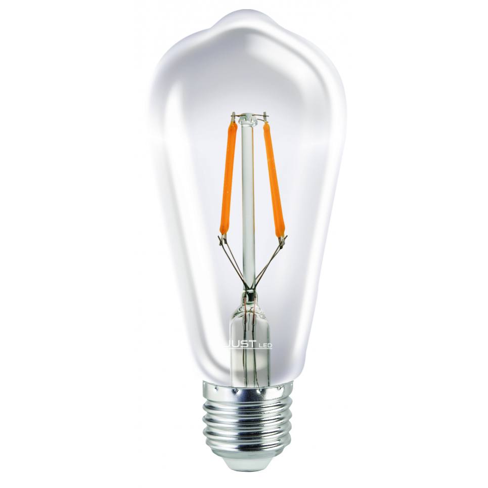 JUST LED JUSTLed-LED Filament Ε27/ST64/12W/3000K/1300Lm (B276412101)