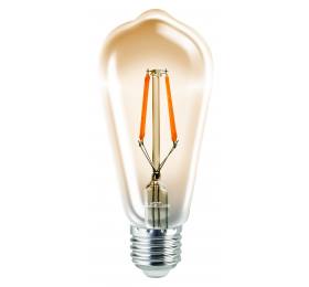 JUST LED JUSTLed-LED Filament Ε27/ST64/10W/3000K/1100Lm AMBER DIM (B276410301)
