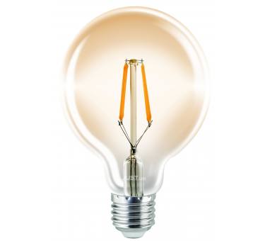 JUST LED JUSTLed-LED Filament Ε27/G95/10W/3000K/1100Lm AMBER DIM (B279510301)